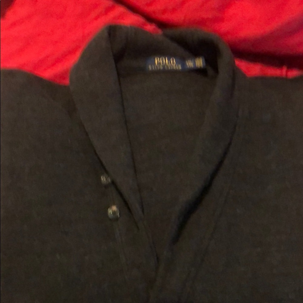Polo sweater jacket